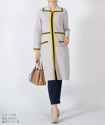 ラピーヌ　ブランシュ　ＬＡＰＩＮＥ　ＢＬＡＮＣＨＥ　ジップアップ　ニットジャケット