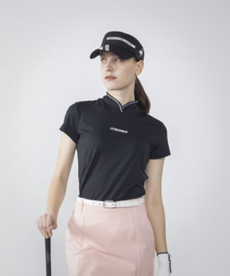 ＲＩＪＯＵＭＥ／リジューム】変形襟モックネック半袖シャツ