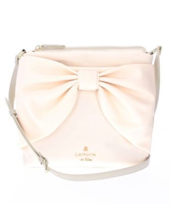 ＜LANVIN en Bleu (Bag&SLG)＞ジョエル　ショルダーバッグ　ブラック