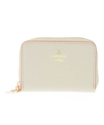 ＜LANVIN en Bleu (Bag&SLG)＞リム　カードケース　オレンジ