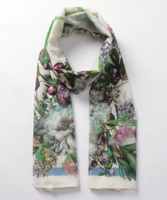 [made in india] botanical print stole