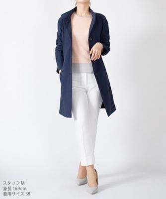 ラピーヌ　ブランシュ　ＬＡＰＩＮＥ　ＢＬＡＮＣＨＥ　スタンドカラーコート