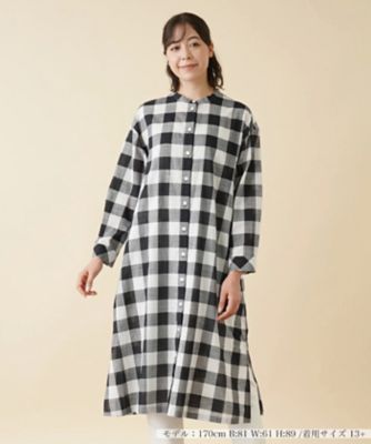 チェック柄チュニック 大きいサイズ （大きいサイズ レディース
