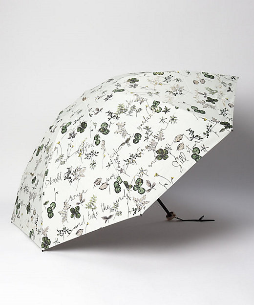 ジル スチュアート晴雨兼用折り畳みミニ傘（ボタニカル柄） の通販 