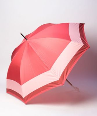 【JILL STUART】バイカラー柄 ジャンプ式耐風雨傘（長傘） JILL STUART ジル スチュアート バイカラー柄 ジャンプ式耐風