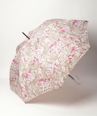 JILL STUART (Women)/ジルスチュアート JILL STUART ジル スチュアート アブストラクトフラワー柄 雨傘(長傘)