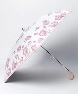 NINA RICCI (Women)/ニナ リッチ ＮＩＮＡ　ＲＩＣＣＩ　ニナ　リッチ　フラワープリント柄　晴雨兼用傘　（トップフラット折傘）