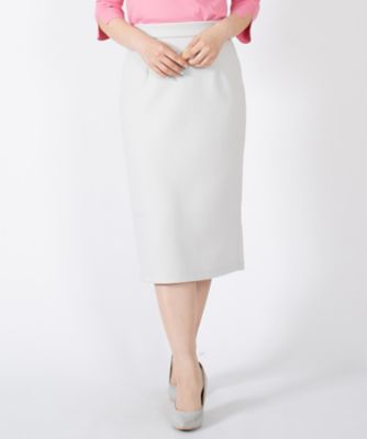 ＜JOCONDE ROYAL (Women)＞ジョコンダ　ロイヤル　ＪＯＣＯＮＤＥ　ＲＯＹＡＬ　【洗える】【セットアップ対応】ダンボールジャージー　ストレートスカート