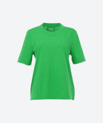 ＜三越伊勢丹/公式＞【SALE】【送料無料】WHISTLES (Women)/ウィッスルズ 大きいサイズ Rosa Double Trim T―Shirt Green トップス【三越伊勢丹/公式】