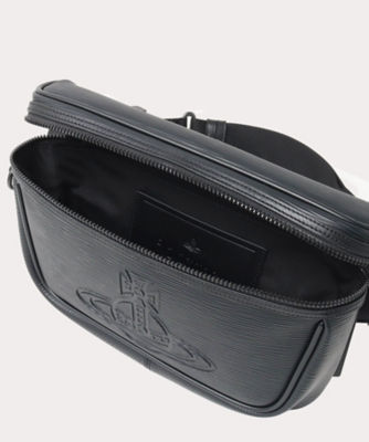 Vivienne Westwood MAN オーブ 総柄 ボディバッグ PVC（フロウ ボディ 