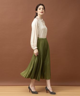 louren glitter knit skirt ブラウン?【最終値段】（ノーリーズ  
