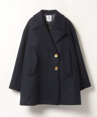 Women)/ランバンオンブルー Bleu LANVIN en フレアPコート コート 