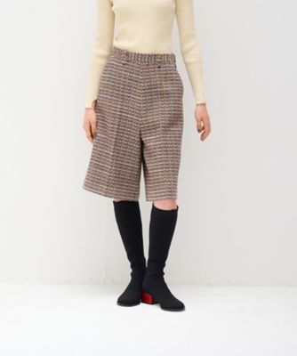 ツイードハーフパンツ | LANVIN en Bleu (Women)/ランバン オン ブルー 