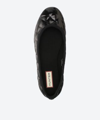 フラットシューズ　ＯＲＩＧＩＮＡＬ　ＧＬＯＳＳ　ＱＵＩＬＴＥＤ　ＢＡＬＬＥＲＩＮＡ