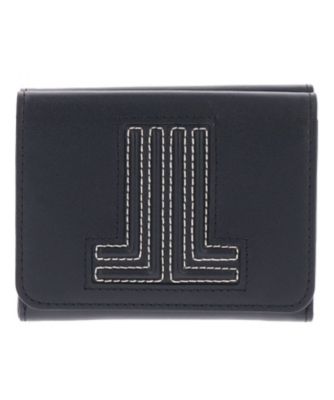 新品タグ付き】ランバンオンブルー ヴィジュ三つ折り財布 グレイッシュ