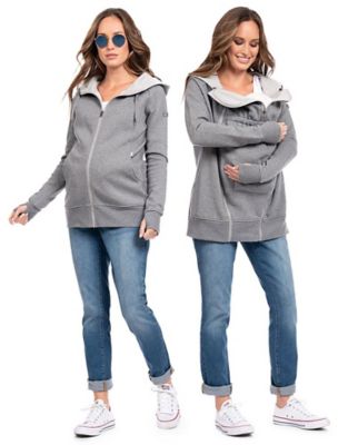 Seraphine Seraphine, Pernella: Maternity & Nursing Hoody, Blush