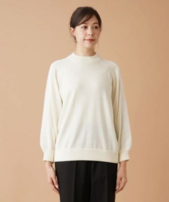 ラグランハイネックニット | Leilian plus house (Women/大きいサイズ 