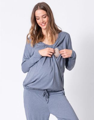 ＫＡＲＥＮ　ＬＳ　授乳対応　ウルトラソフトマタニティパジャマセット