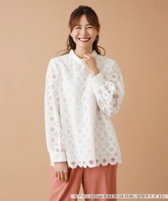 レースブラウス【セレモニー】 | Leilian plus house (Women/大きい 