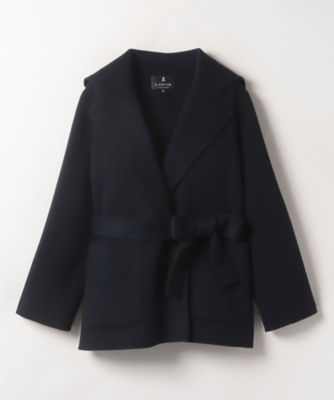 美品✨LANVIN ランバン ベロア襟 ダブルチェスターコート ブラック 50 タフタトレンチコート|LANVIN COLLECTION | LANVIN COLLECTION