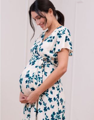 ＡＴＡＲＡ　授乳対応　ラップマタニティワンピース