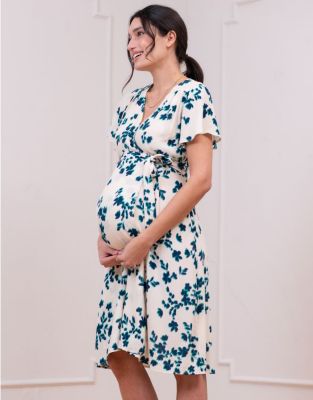 ＡＴＡＲＡ　授乳対応　ラップマタニティワンピース