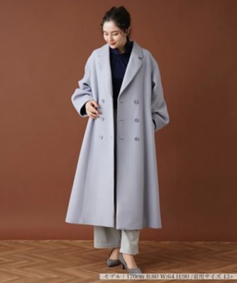 GroundY  19/20AW インディアフラノダブルロングコートyohji