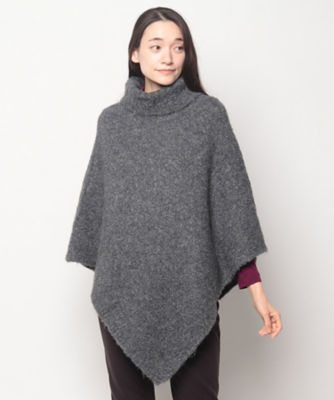 ＜Leilian plus house (Women/大きいサイズ)＞ニットポンチョ