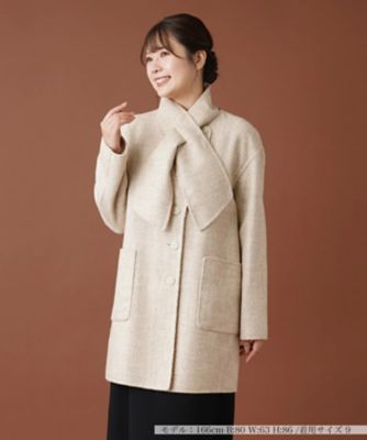Leilian / レリアン リバーシブルコート （リバーシブルコート 