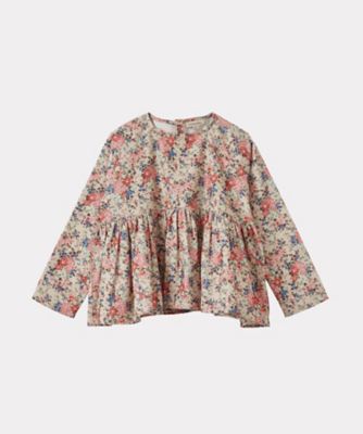 ＜CARAMEL (Baby&Kids)＞ＣＡＬＬＩＯＰＥ　ＢＬＯＳＥ／ＬＩＢＥＲＴＹ　ＭＡＫＩＮＤＲＡ　ＰＲＩＮＴ