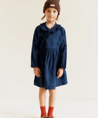 KAI DRESS／NAVY | CARAMEL (Baby&Kids)/キャラメル