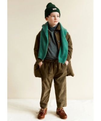 CAMBRIDGE COAT／GOLDEN GREEN | CARAMEL