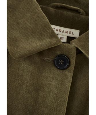 CAMBRIDGE COAT／GOLDEN GREEN | CARAMEL