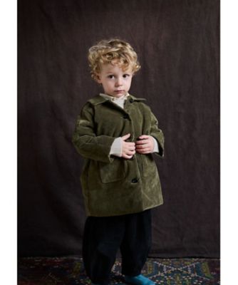 CHEE BABY COAT／GOLDEN GREEN | CARAMEL