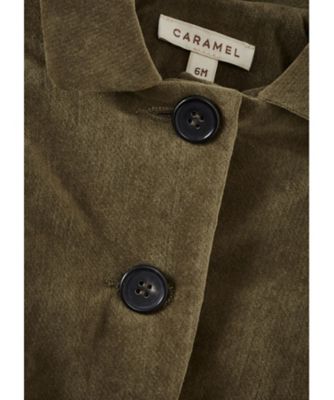 CHEE BABY COAT／GOLDEN GREEN | CARAMEL