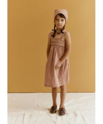 ABELIA DRESS／KALEIDOSCOPE | CARAMEL