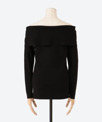 Ｎｙａ　Ｆｉｎｅ　Ｋｎｉｔ　Ｂａｒｄｏｔ　Ｔｏｐ　４０３９６６０５０