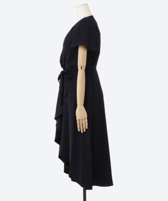 Ｊｕｌｉｓｓａ　Ｎａｖｙ　Ｆｒｉｌｌ　Ｗｒａｐ　Ｄｒｅｓｓ　２２１９３５３５１
