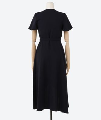 Ｊｕｌｉｓｓａ Ｎａｖｙ Ｆｒｉｌｌ Ｗｒａｐ Ｄｒｅｓｓ | Phase Eight (Women)/フェイズエイト |  三越伊勢丹オンラインストア・通販【公式】