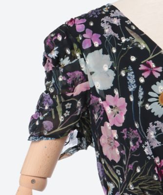 Ａｚａｌｅａ　Ｐｒｉｎｔ　Ｆｉｌ　Ｃｏｕｐｅ　Ｄｒｅｓｓ