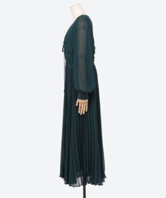 Ｋｉｎｄｒａ　Ｔｅａｌ　Ｃｈｉｆｆｏｎ　Ｐｌｅａｔｅｄ　Ｍｉｄｉ　Ｄｒｅｓｓ　２２２３４６４０２