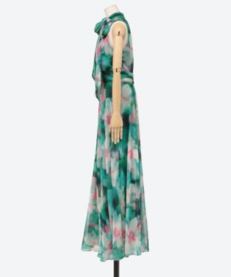 フェイズ エイト Phase Eight Dahlia Print Pleat Midaxi Dress （Multi） - ファッション通販  MAGASEEK(マガシーク)