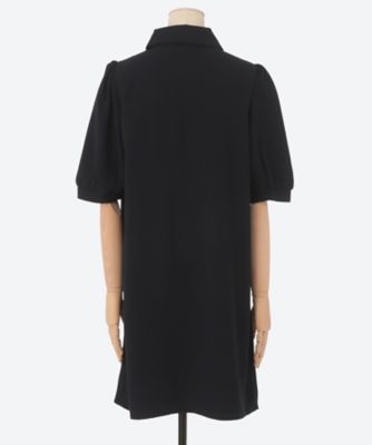 Claudia Button Swing Mini Dress