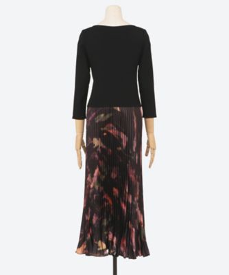 Ｒｈｅａ　Ｗｏｖｅｎ　Ｈｅｍ　Ａｂｓｔｒａｃｔ　Ｄｒｅｓｓ　２２２４３４０００
