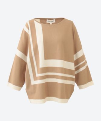 Phase Eight (Women)/フェイズエイト Ｇｅｒｉ　Ｇｅｏ　Ｌｉｎｅｄ　Ｋｎｉｔ　Ｔｏｐ　４０４１００２０６