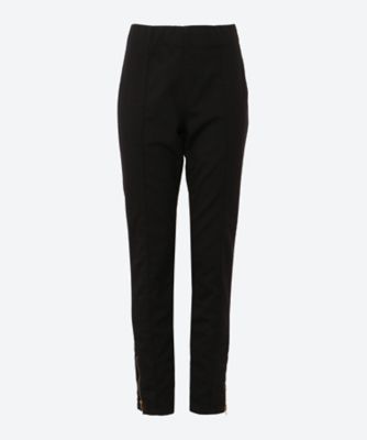 jane smith黒 テーパードパンツ レディース COTTON CHINO CLOTH WAIST