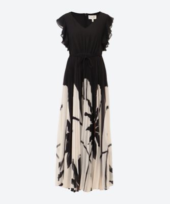 ＜Phase Eight (Women)＞Ｕｍａ　Ｐｒｉｎｔｅｄ　Ｐｌｅａｔ　Ｍａｘｉ　Ｄｒｅｓｓ　１０００３２８８０