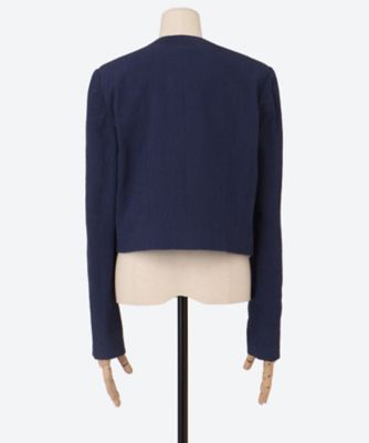 Olivia Textured Navy Short