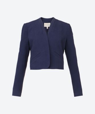 ＜Phase Eight (Women)＞Ｏｌｉｖｉａ　Ｔｅｘｔｕｒｅｄ　Ｎａｖｙ　Ｓｈｏｒｔ　Ｊａｃｋｅｔ　１０００３３１３５１