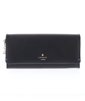 ＜LANVIN en Bleu (Bag&SLG)＞セシル　フラップ長財布